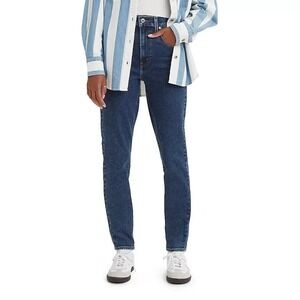 NWT Women's Levi's SilverTab High Waisted Mom Blue‎ Jeans $79.50 Retail 30x27